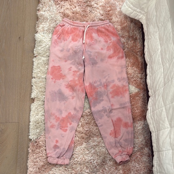 Pants - Pink Tie-Dye Joggers